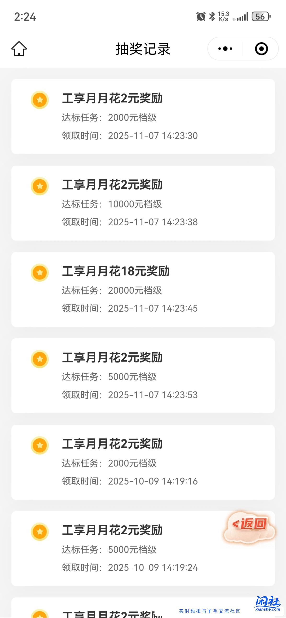 工享月月花，有点水吧