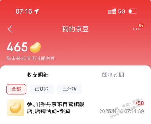 小毛，50京豆，开启新的一天