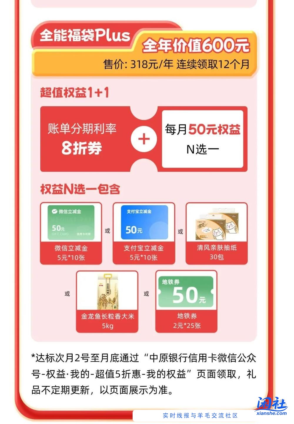 中原银行xing/用卡282元大毛来了