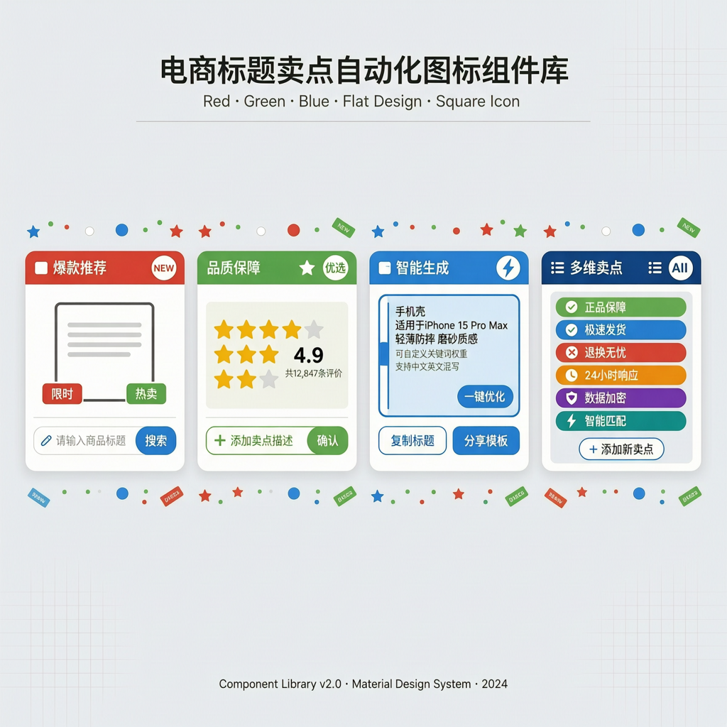 电商标题卖点自动化