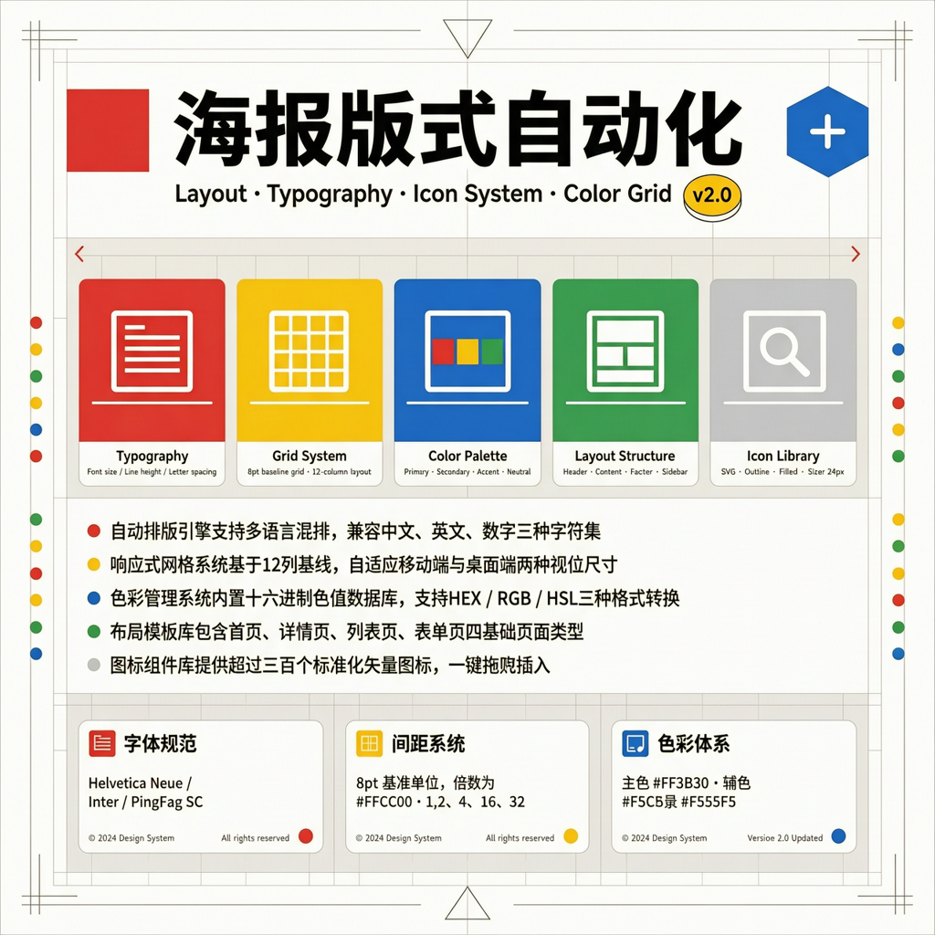 海报版式文案自动化