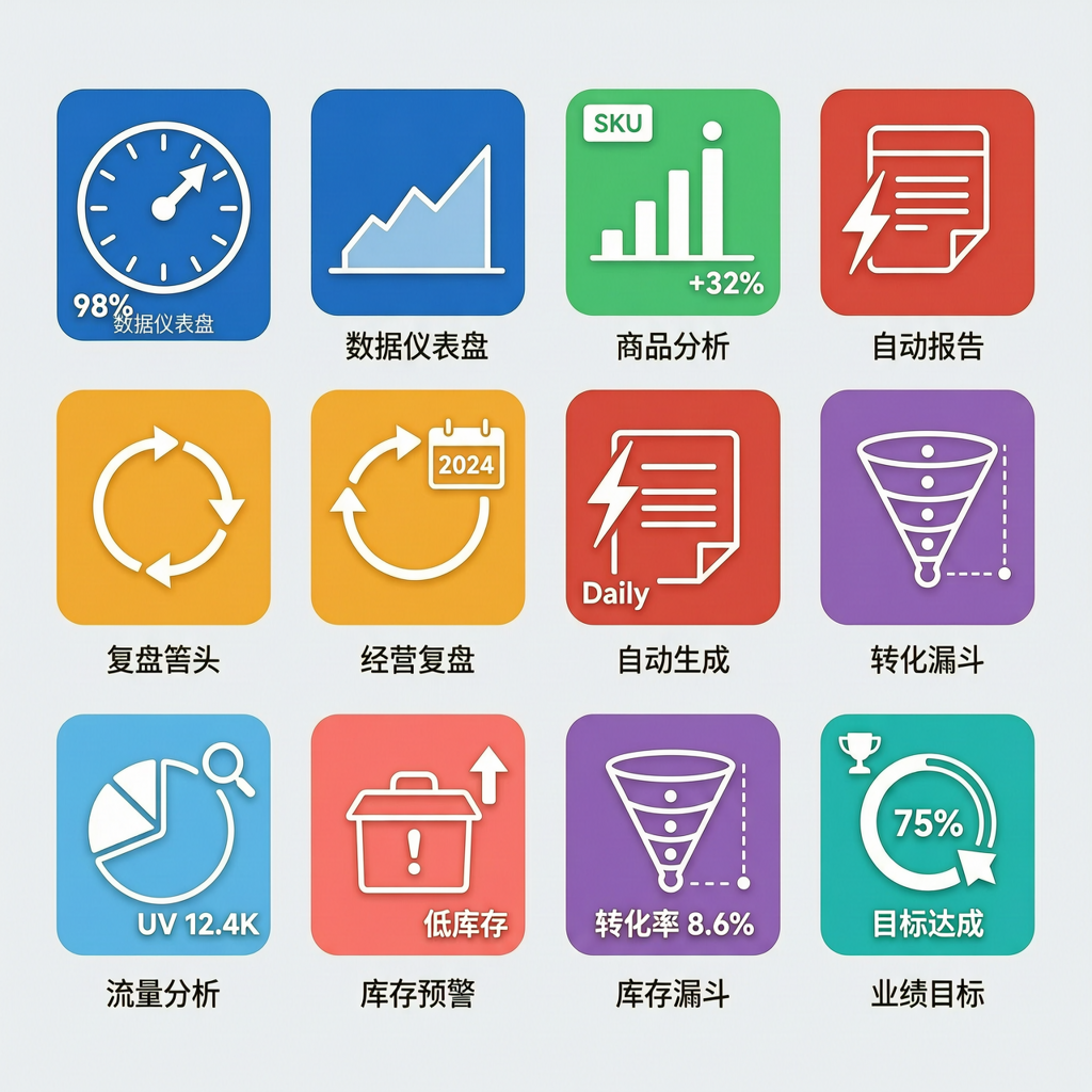 电商经营复盘自动化