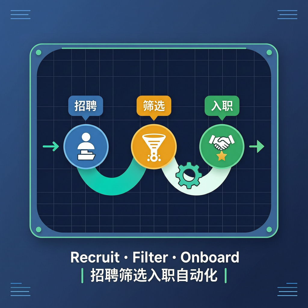 招聘筛选入职自动化