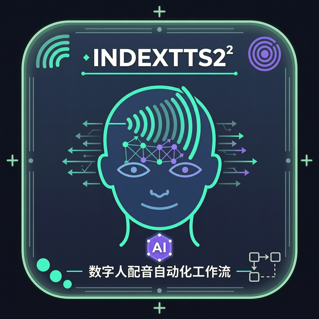 IndexTTS2数字人配音自动化工作流
