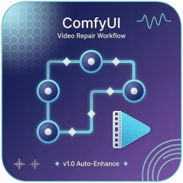 ComfyUI视频图片高清修复自动化工作流